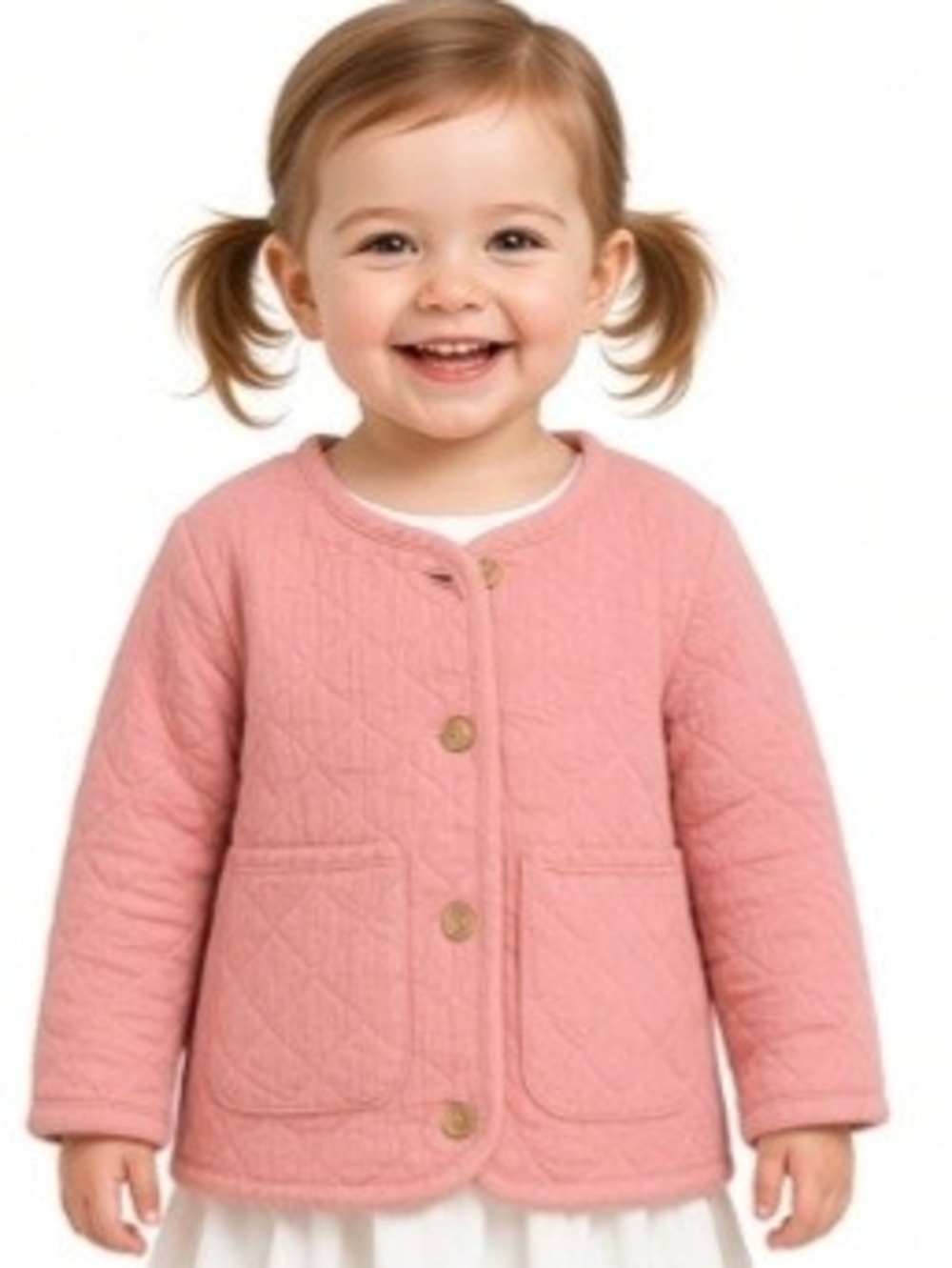 Cat &Jack Quilted 100% Cotton Pink Lightweight Jacket (Sz:3t)